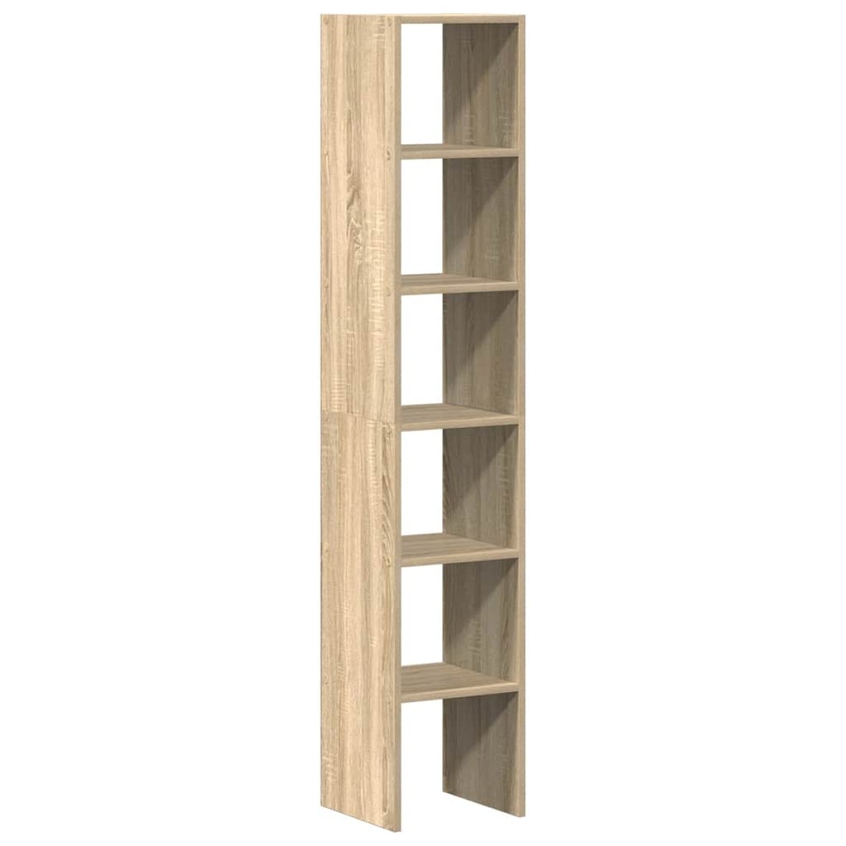 vidaXL Βιβλιοθήκες 2 τεμ. Στοιβαζόμενα Sonoma Δρυς 30x30x80 εκ.