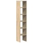vidaXL Βιβλιοθήκες 2 τεμ. Στοιβαζόμενα Sonoma Δρυς 30x30x80 εκ.