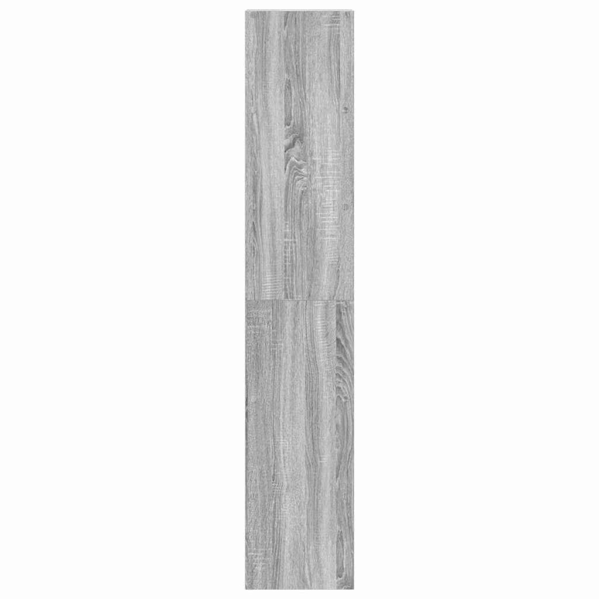 vidaXL Βιβλιοθήκες 2 τεμ. Στοιβαζόμενα Γκρι Sonoma 30x30x80 εκ.