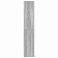 vidaXL Βιβλιοθήκες 2 τεμ. Στοιβαζόμενα Γκρι Sonoma 30x30x80 εκ.