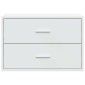 vidaXL Ντουλάπι με 2συρτάρια Λευκό 60x31x40cm Ξύλινο μηχανουργικό ξύλο