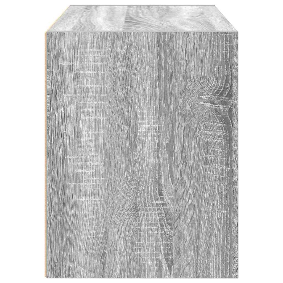 vidaXL Ντουλάπι με 2 συρτάρια Γκρι Sonoma 60x31x40 εκ. από Επεξ. Ξύλο