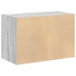 vidaXL Ντουλάπι με 2 συρτάρια Γκρι Sonoma 60x31x40 εκ. από Επεξ. Ξύλο