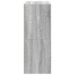 vidaXL Ντουλάπια με 4 συρτάρια 2 τεμ. Γκρι Sonoma 60x31x40 εκ.