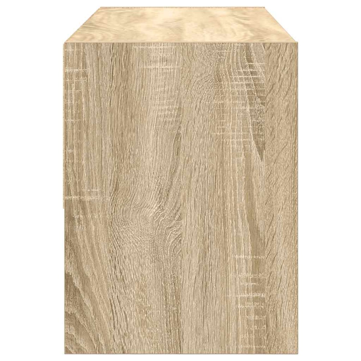 vidaXL Ράφι παπουτσιών στοιβαζόμενο Sonoma Oak 89,5x30x40 cm