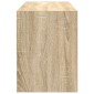vidaXL Ράφι παπουτσιών στοιβαζόμενο Sonoma Oak 89,5x30x40 cm