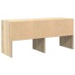 vidaXL Ράφι παπουτσιών στοιβαζόμενο Sonoma Oak 89,5x30x40 cm