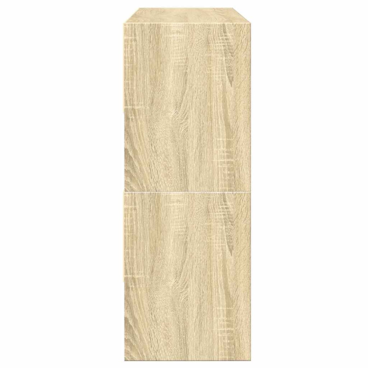 vidaXL Ράφια παπουτσιών 2 τμχ στοιβαζόμενα Sonoma Oak 89,5x30x40 cm