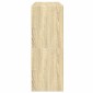 vidaXL Ράφια παπουτσιών 2 τμχ στοιβαζόμενα Sonoma Oak 89,5x30x40 cm