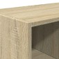 vidaXL Ράφια παπουτσιών 2 τμχ στοιβαζόμενα Sonoma Oak 89,5x30x40 cm
