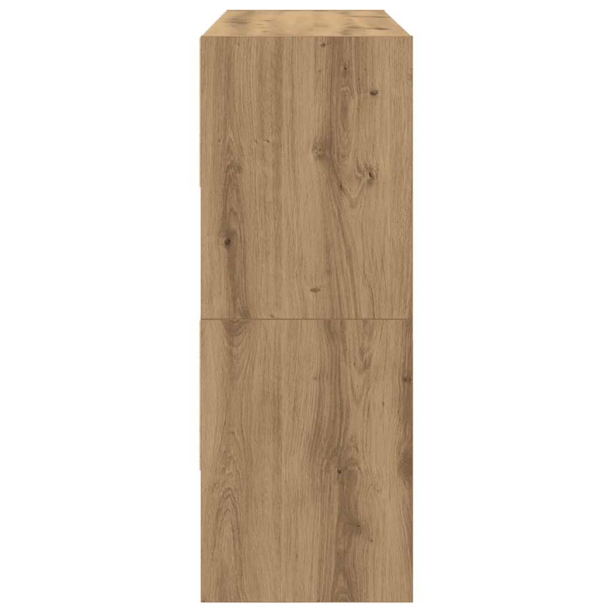 vidaXL Ράφια παπουτσιών 2 τμχ στοιβαζόμενα Artisan Oak 89,5x30x40 cm