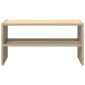 vidaXL Ράφι παπουτσιών στοιβαζόμενο Sonoma Oak 60x30x30,5 cm