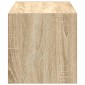 vidaXL Ράφι παπουτσιών στοιβαζόμενο Sonoma Oak 60x30x30,5 cm