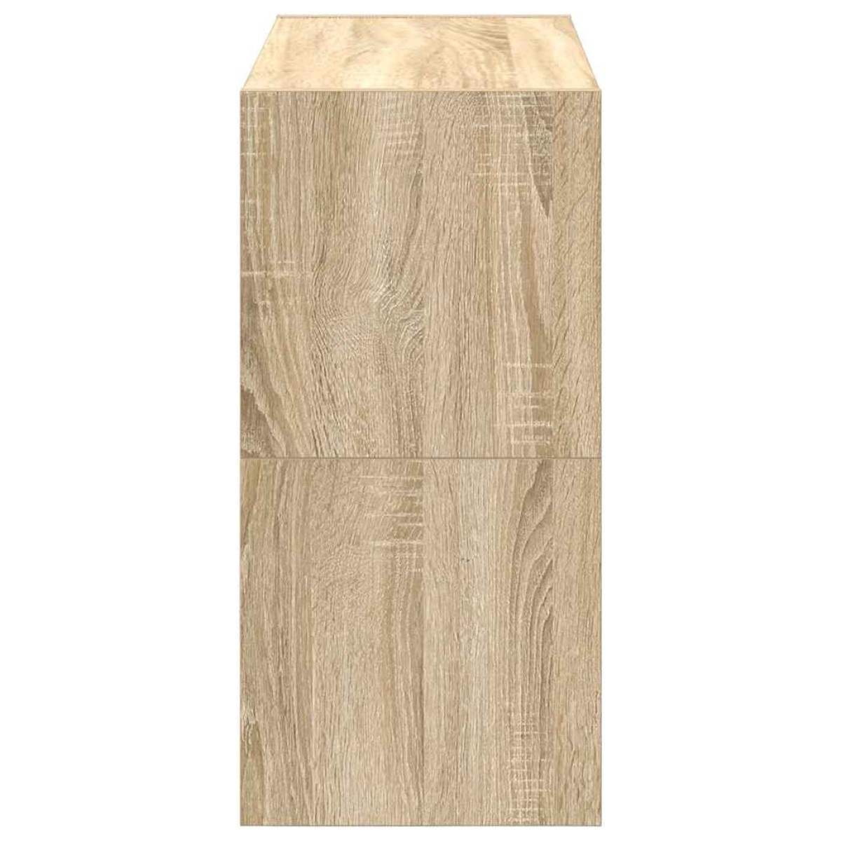 vidaXL Ράφια παπουτσιών 2 τμχ στοιβαζόμενα Sonoma Oak 60x30x30,5 cm
