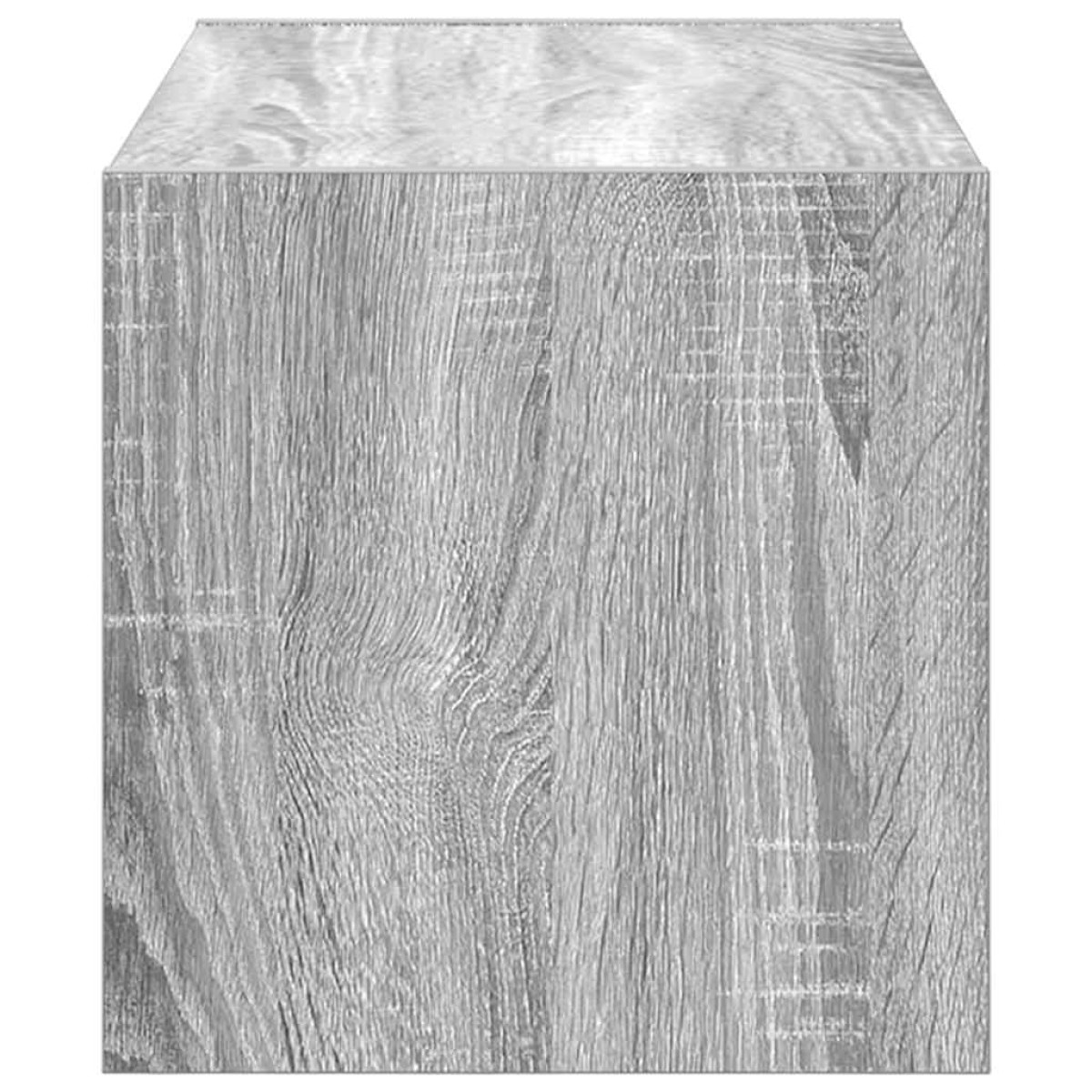 vidaXL Ράφι παπουτσιών στοιβαζόμενο γκρι Sonoma 60x30x30,5 cm