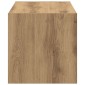 vidaXL Ράφι παπουτσιών στοιβαζόμενο Artisan Oak 60x30x30,5 cm