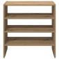 vidaXL Ράφια παπουτσιών 2 τμχ στοιβαζόμενα Artisan Oak 60x30x30,5 cm