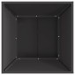 vidaXL Φωτιά σε μπολ Μαύρο 60 x 60 x 35 cm Ατσάλι Σκληρυθέν στον Αέρα
