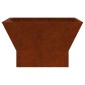 vidaXL Φωτιά σε μπολ Σκ rusty Ατσάλι Σκληρυθέν στον Αέρα
