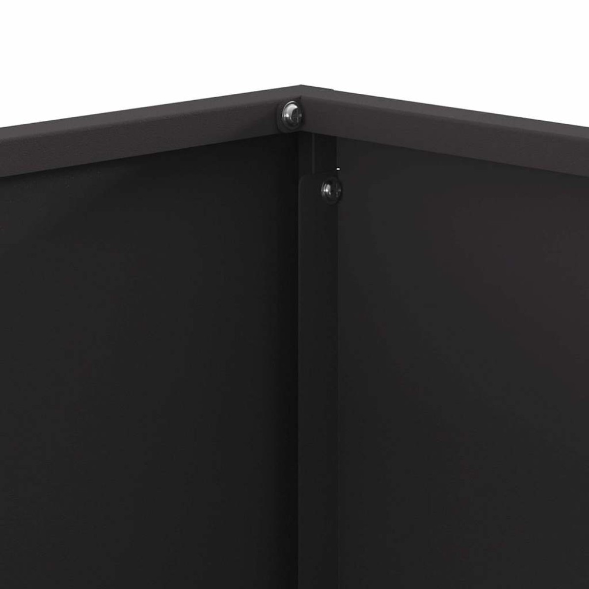 vidaXL Φωτιά Μαύρο 60 x 60 x 40 cm Ατσάλι σκληρυθέν στον αέρα