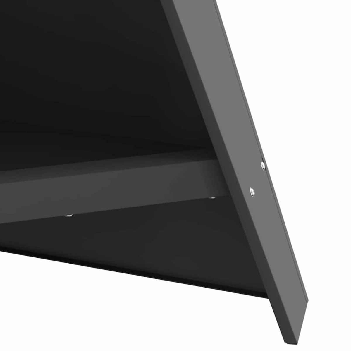 vidaXL Φωτιά Κούπα Μαύρο 58 x 40 x 100 εκ. Ατσάλι Σκληρυθέν στον Αέρα