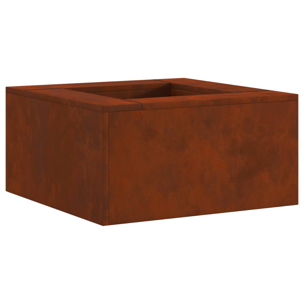 vidaXL Φωτιά Μπολ Σκ rusty 60 x 60 x 30 cm Ατσάλι Σκληρυθέν στον Αέρα