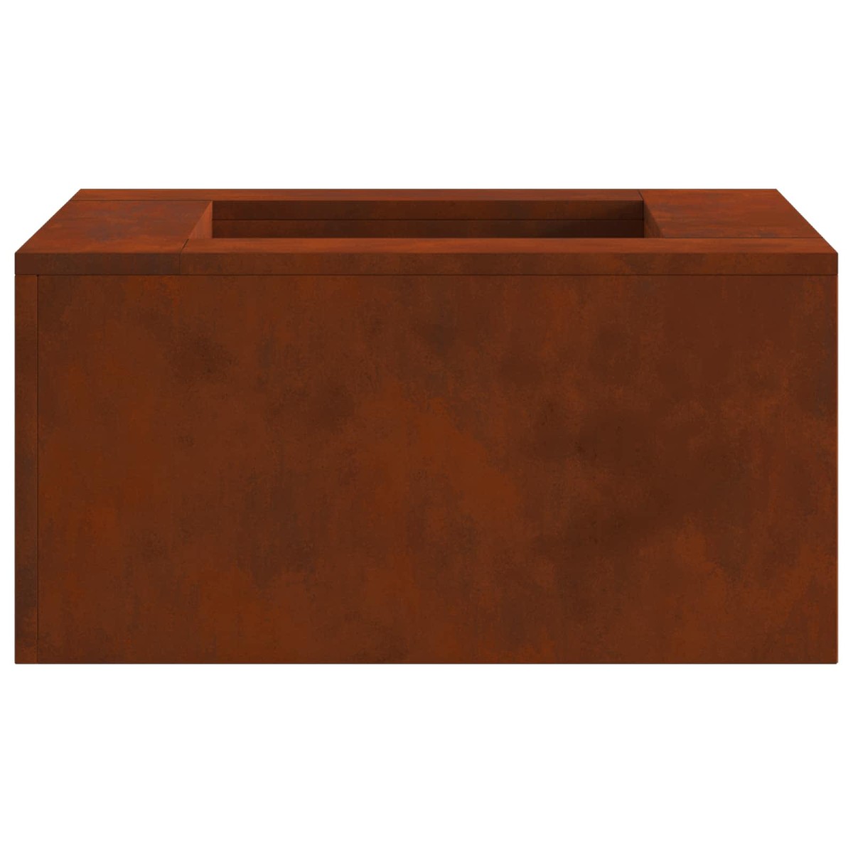 vidaXL Φωτιά Μπολ Σκ rusty 60 x 60 x 30 cm Ατσάλι Σκληρυθέν στον Αέρα