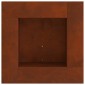 vidaXL Φωτιά Μπολ Σκ rusty 60 x 60 x 30 cm Ατσάλι Σκληρυθέν στον Αέρα