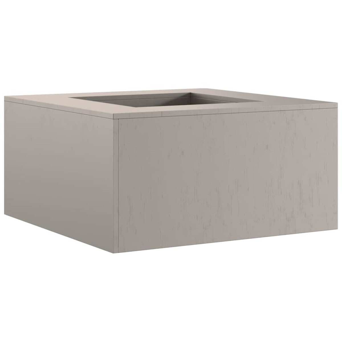 vidaXL Φωτιά Μπολ Σκ rusty 80 x 80 x 40 cm Ατσάλι Σκληρυθέν στον Αέρα
