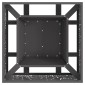 vidaXL Φωτιά Κουβά Μαύρο 60 x 60 x 30 cm Ατσάλι Σκληρυθέν στον Αέρα