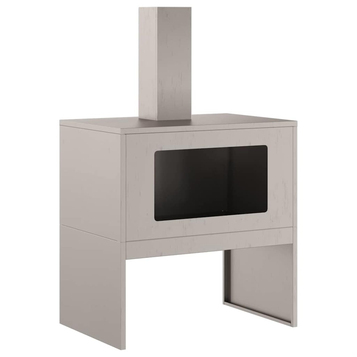 vidaXL Φωτιά Σκ rusty 60 x 40 x 96 εκ. Ατσάλι Σκληρυθέν στον Αέρα