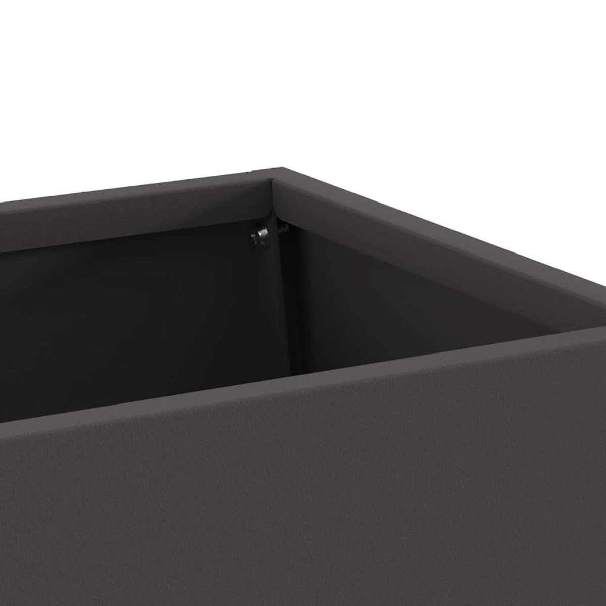 vidaXL Φωτιά Μπολ Μαύρο 60 x 35 x 100 εκ. Ατσάλι Σκληρυθέν στον Αέρα