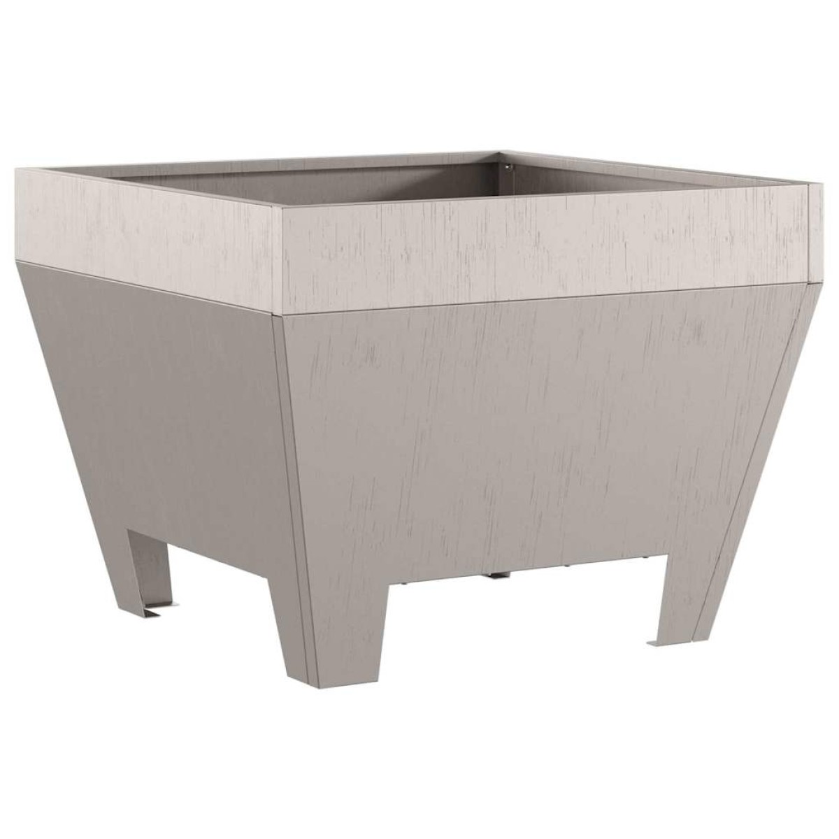 vidaXL Φωτιά Μπολ Σκ rusty 50 x 50 x 38 εκ. Ατσάλι Σκληρυθέν στον Αέρα