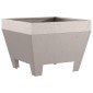 vidaXL Φωτιά Μπολ Σκ rusty 50 x 50 x 38 εκ. Ατσάλι Σκληρυθέν στον Αέρα