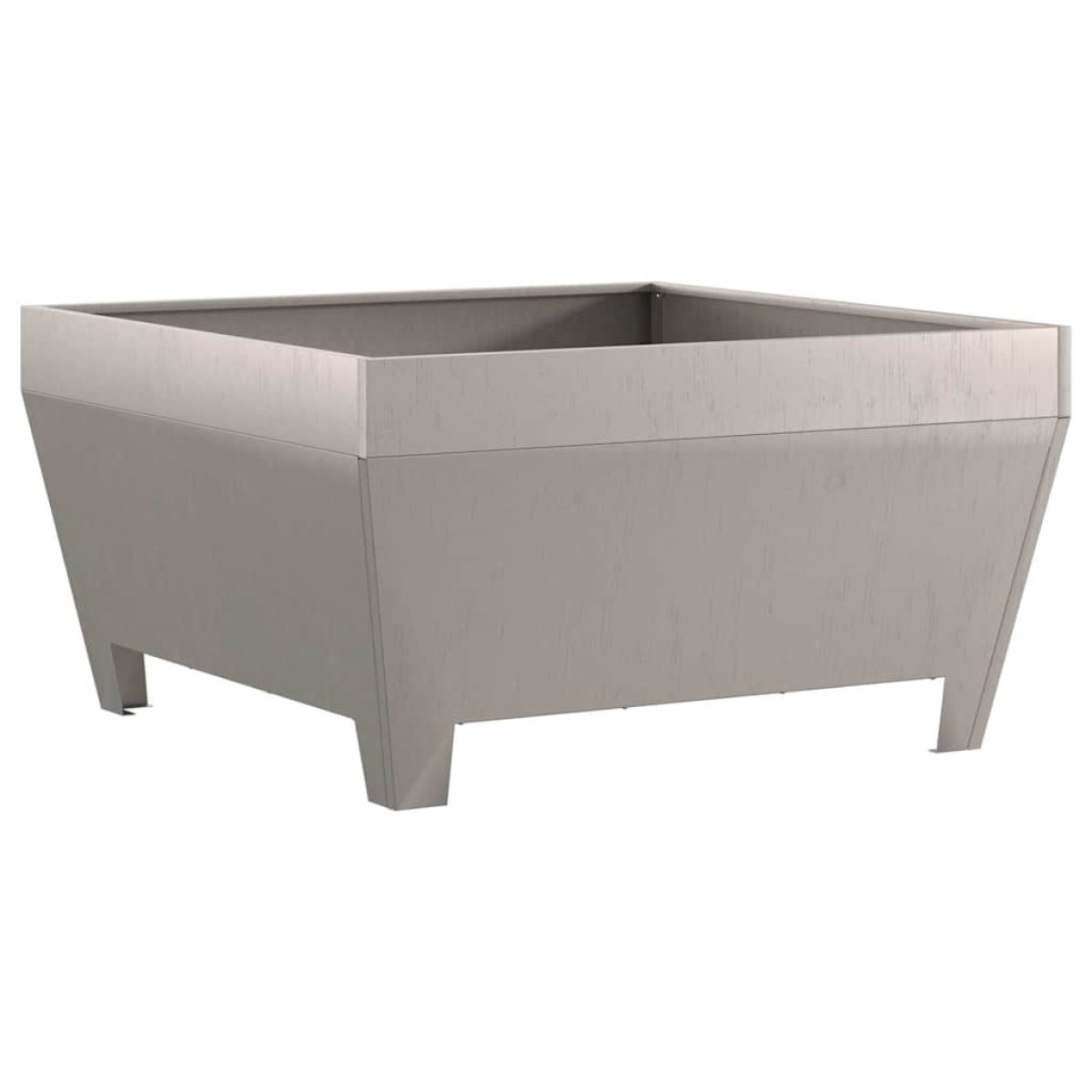 vidaXL Φωτιά Μπολ Σκ rusty 80 x 80 x 43 εκ. Ατσάλι Σκληρυθέν στον Αέρα