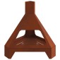 vidaXL Φωτιά σε μπολ Σκ rusty Ατσάλι Σκληρυθέν στον Αέρα