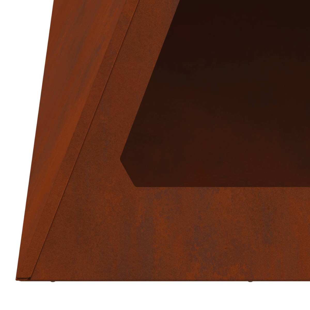 vidaXL Φωτιά σε μπολ Σκ rusty Ατσάλι Σκληρυθέν στον Αέρα