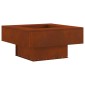 vidaXL Φωτιά σε μπολ Σκ rusty Ατσάλι Σκληρυθέν στον Αέρα