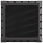vidaXL Φωτιά Μπολ Μαύρο 50 x 50 x 70 cm Ατσάλι Σκληρυθέν στον Αέρα
