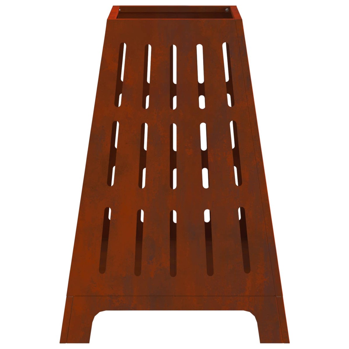 vidaXL Φωτιά Μπολ Σκ rusty 50 x 50 x 70 cm Ατσάλι Σκληρυθέν στον Αέρα