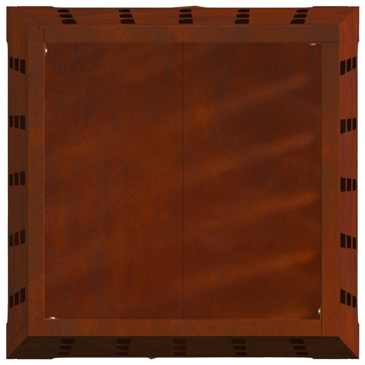 vidaXL Φωτιά Μπολ Σκ rusty 50 x 50 x 70 cm Ατσάλι Σκληρυθέν στον Αέρα