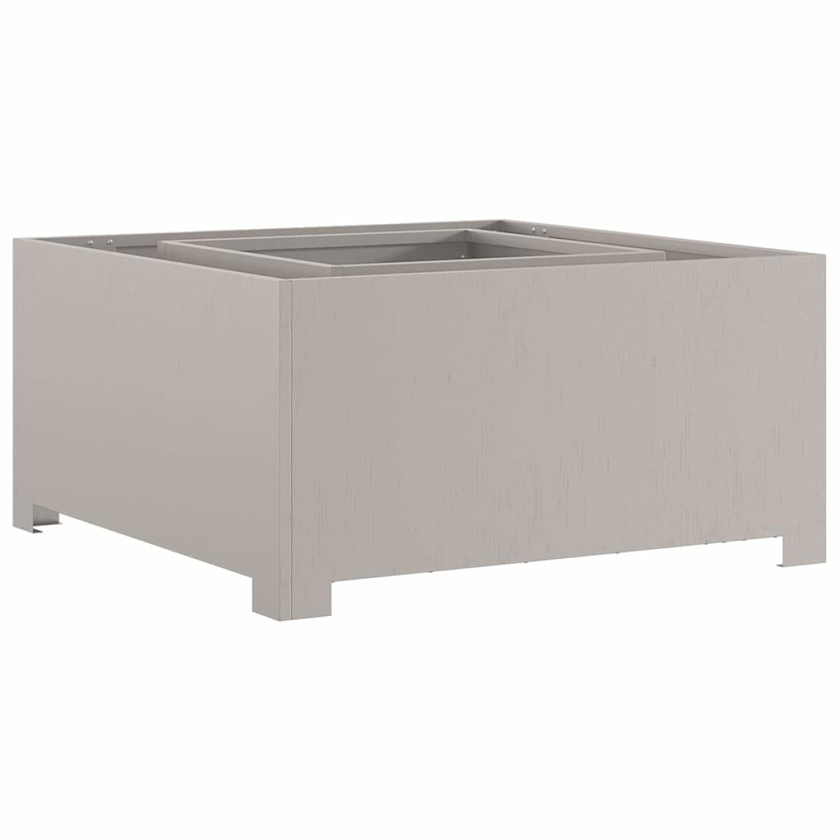 vidaXL Φωτιά Μπολ Σκ rusty 80 x 80 x 40 cm Ατσάλι Σκληρυθέν στον Αέρα