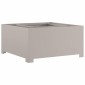 vidaXL Φωτιά Μπολ Σκ rusty 80 x 80 x 40 cm Ατσάλι Σκληρυθέν στον Αέρα