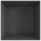 vidaXL Φωτιά Μπολ Μαύρο 80 x 80 x 40 cm Ατσάλι Σκληρυθέν στον Αέρα