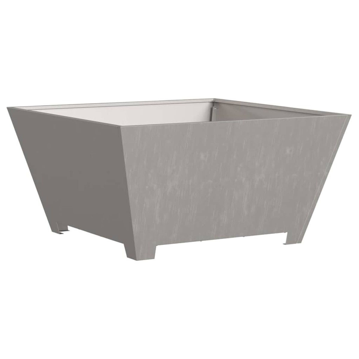 vidaXL Φωτιά Μπολ Σκ rusty 80 x 80 x 40 cm Ατσάλι Σκληρυθέν στον Αέρα
