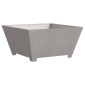 vidaXL Φωτιά Μπολ Σκ rusty 80 x 80 x 40 cm Ατσάλι Σκληρυθέν στον Αέρα