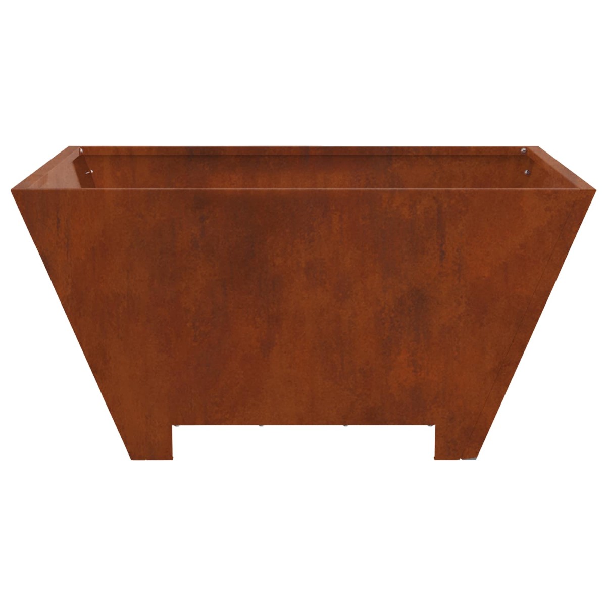 vidaXL Φωτιά Μπολ Σκ rusty 80 x 80 x 40 cm Ατσάλι Σκληρυθέν στον Αέρα