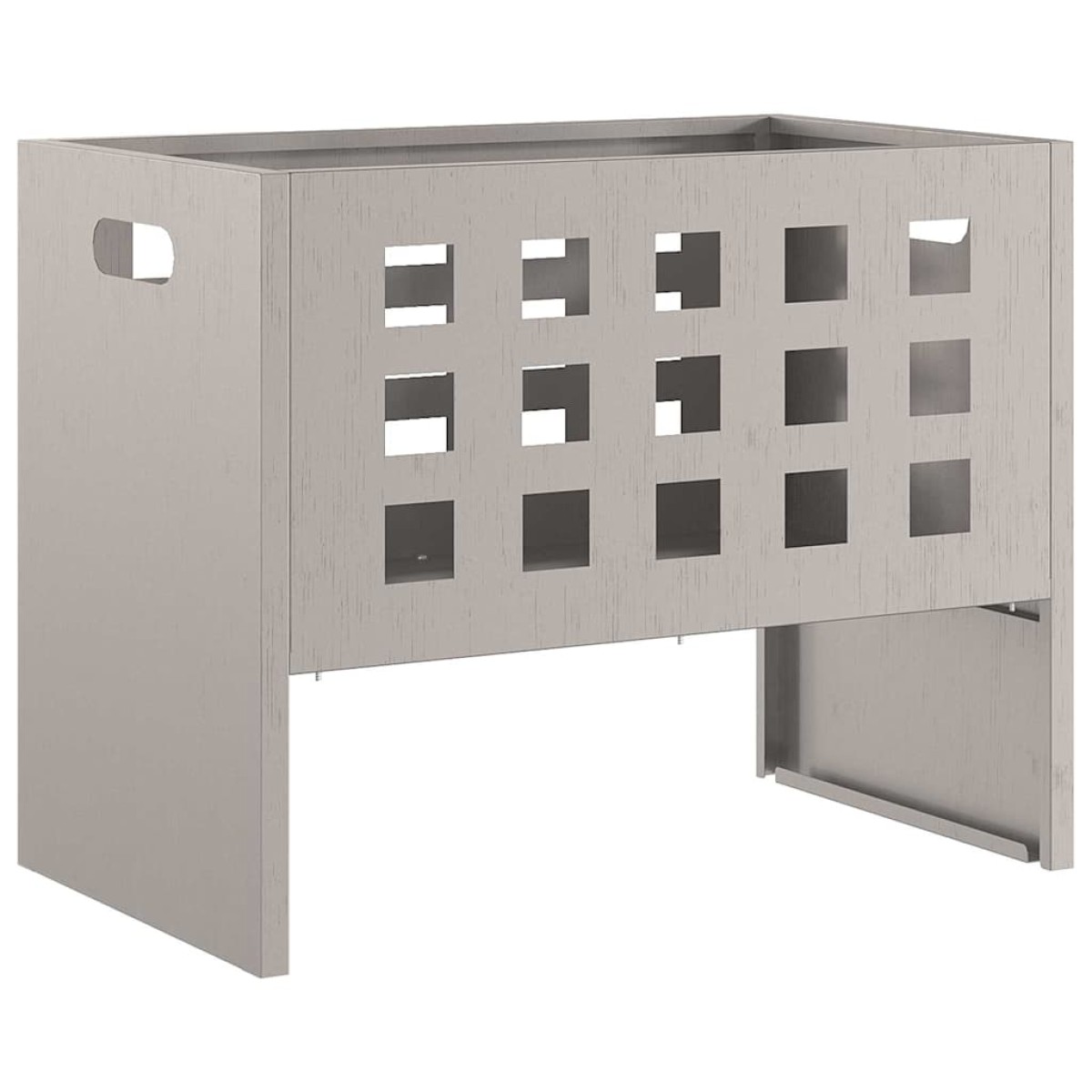 vidaXL Φωτιά Μπολ Καφέ 50 x 30 x 40 εκ. Ατσάλι