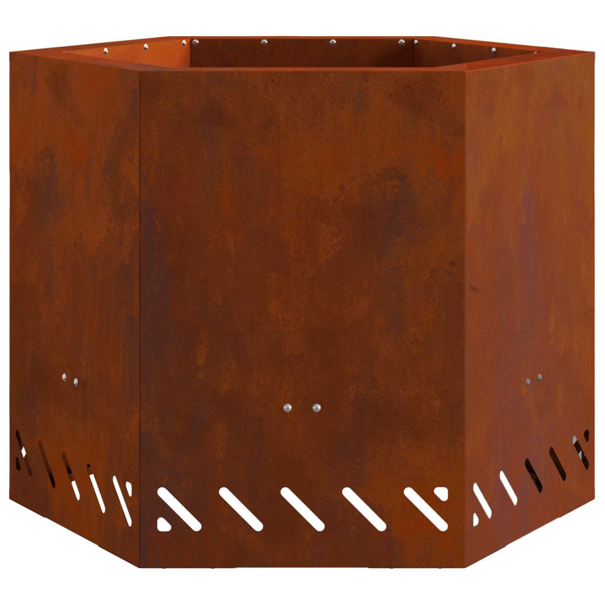 vidaXL Ατμόσφαιρα χωρίς καπνό Σκ rusty Ατσάλι Σκληρυθέν στον Αέρα