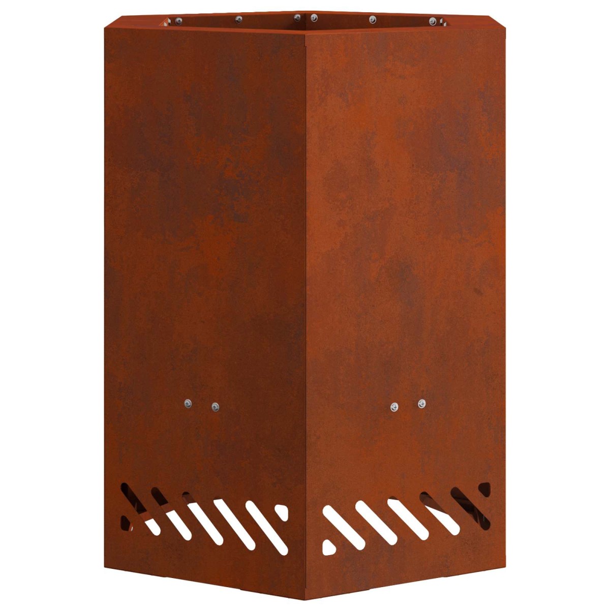 vidaXL Ατμόσφαιρα χωρίς καπνό Σκ rusty Ατσάλι Σκληρυθέν στον Αέρα